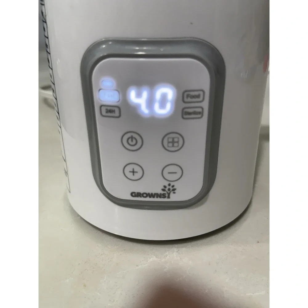 Bottle Warmer GROWNSY 8-in-1 Fast Baby Milk Warmer with Timer for Breastmilk